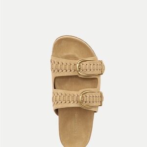 Veronica Beard Paige sandal color desert
